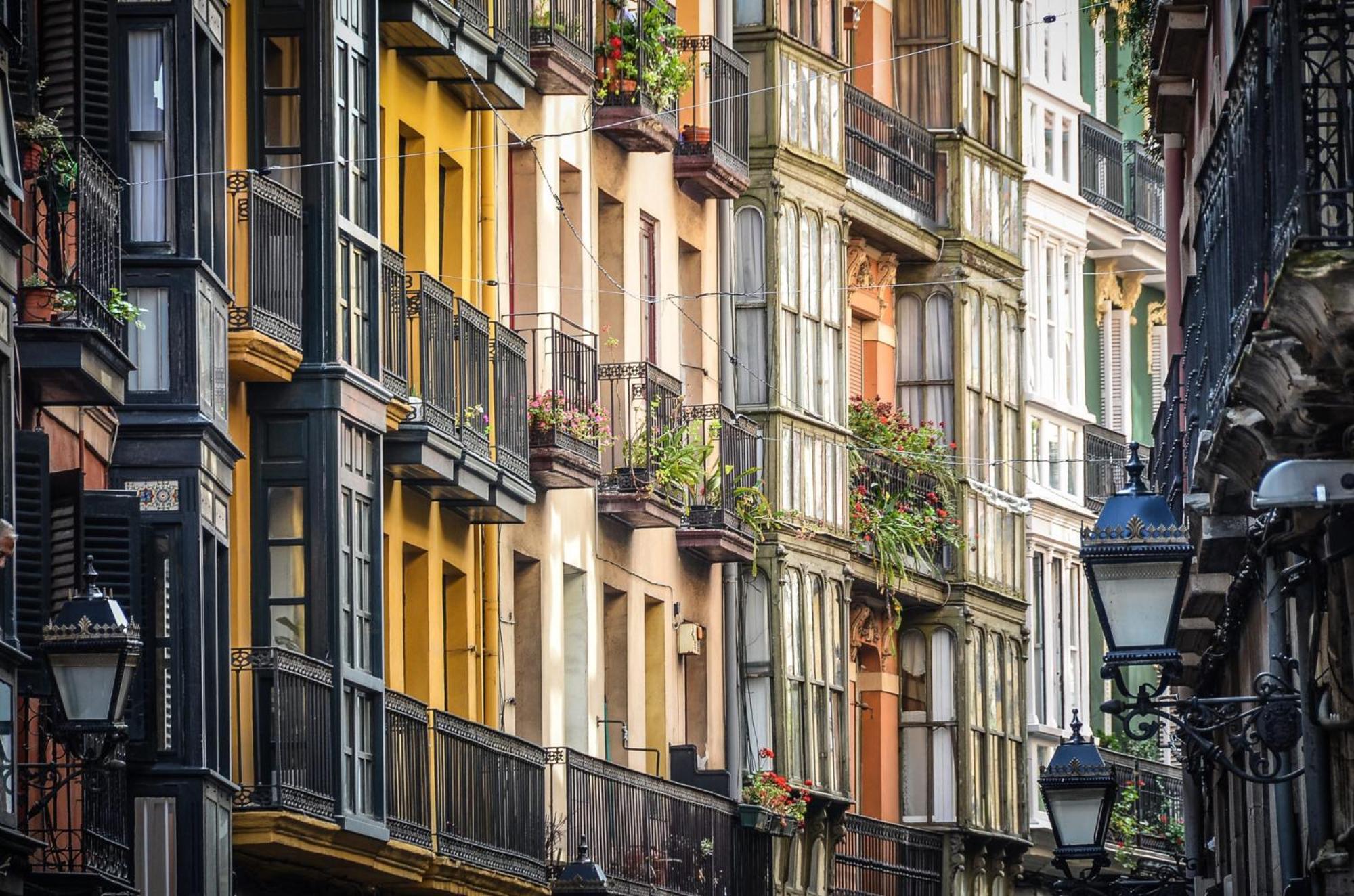 Siete Calles / Bilbao Art Eksteriør billede